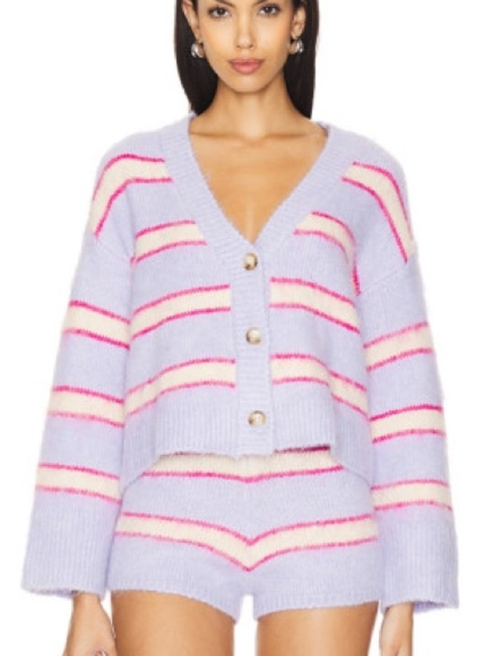 L*Space Mantauk Cardigan & Shorts Set